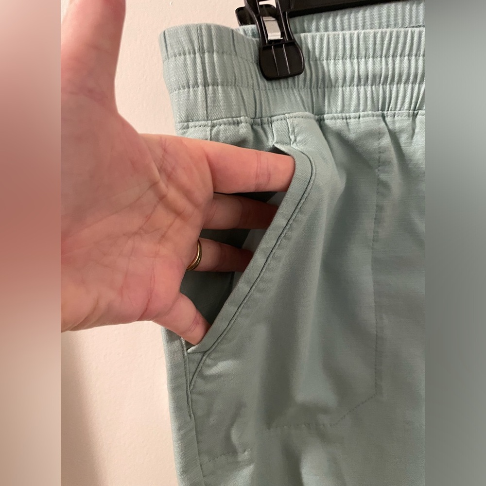 Talbots Sage Green Drawstring Cuff Pullon Pants S… - image 7
